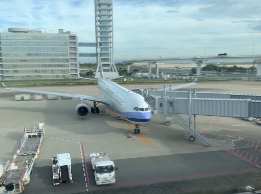 【搭乗記】CI 159便（チャイナエアライン 159便）大阪（関西）ー台北（桃園）エコノミークラス